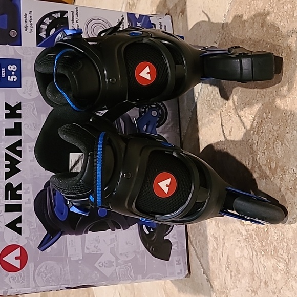Airwalk Inline Rollerblades Skates Youth Sz 5 - 8 - Picture 5 of 5